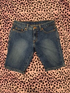 Classic Blue Denim Shorts